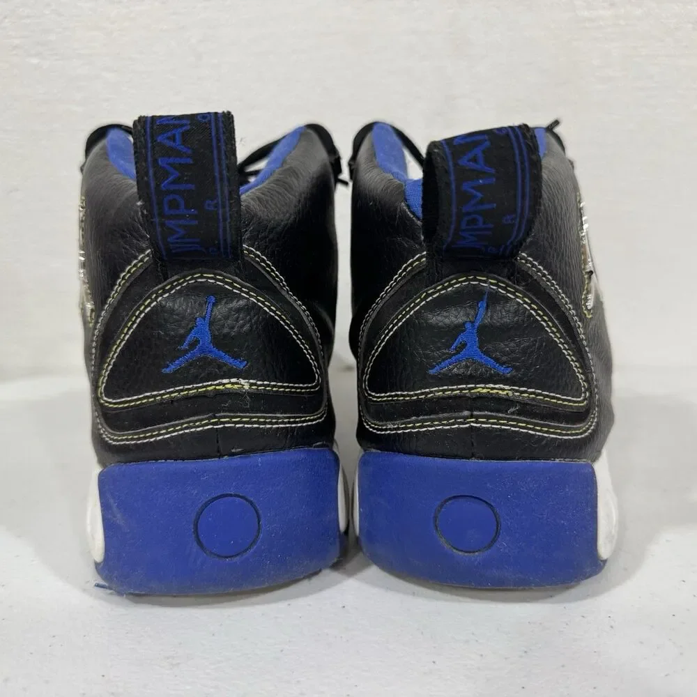 Jordan Jumpman Pro Black Varsity Royal Blue Basketball Shoes Men's Size 12
